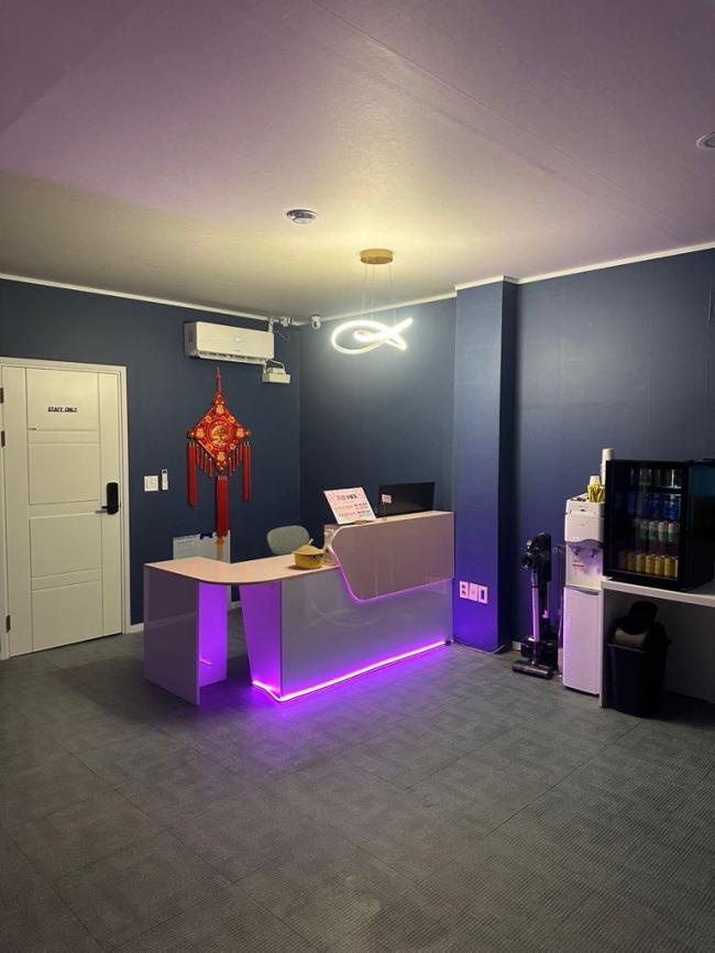 나운동 인근 아로마, 건식/스포츠 서비스가 제공되는 가인아로마의 전체 시설