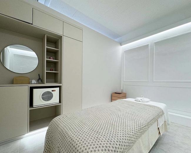 산척동 인근 마사지 잘하는 곳 코코스파 청결하게 관리된 내부 시설