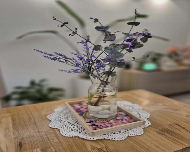 주엽동 한국관리사 마사지샵 1인샵 끌림테라피의 쾌적한 관리실 내부 모습