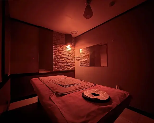 청학동 한국관리사, 중국관리사 마사지샵 왕손마사지의 쾌적한 관리실 내부 모습