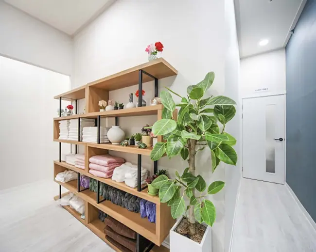 불당동 인근 한국관리사 마사지 전문 약손스웨디시의 아늑한 내부 시설 안내