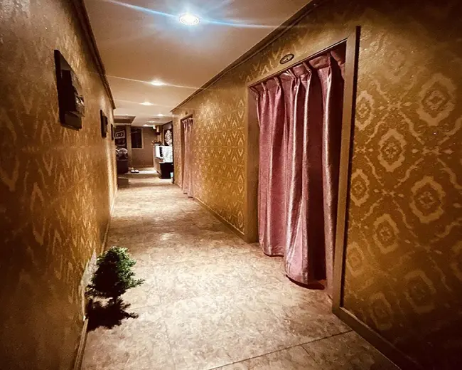 괴정동 한국관리사, 중국관리사 마사지샵 코넬마사지의 쾌적한 관리실 내부 모습