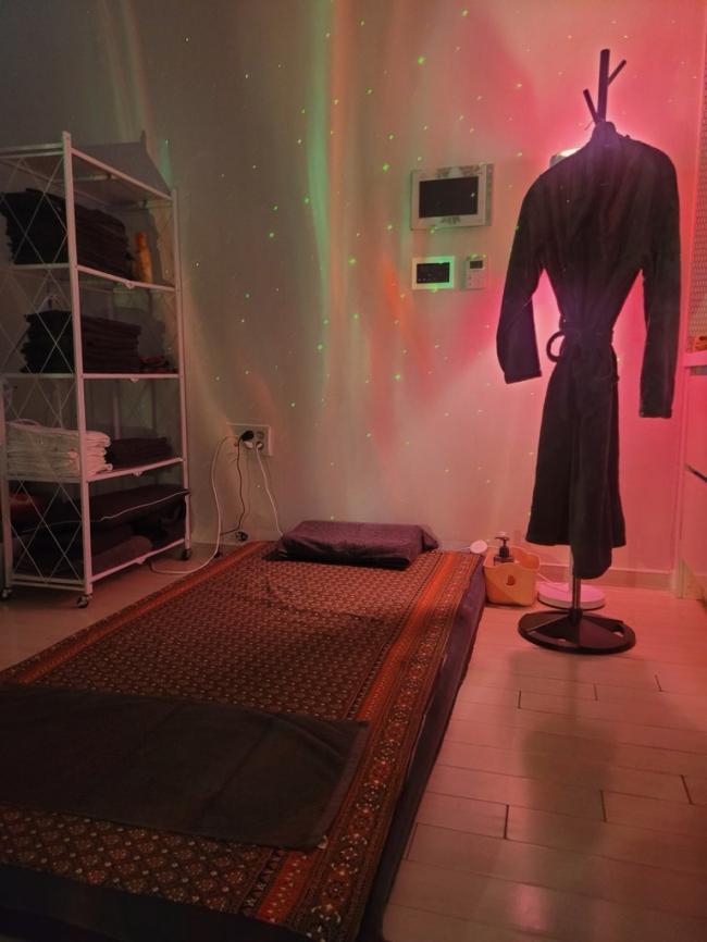 해운대타이어때 - 우동 동백역,해운대역 인근 태국마사지 전문 마사지 매장 전경