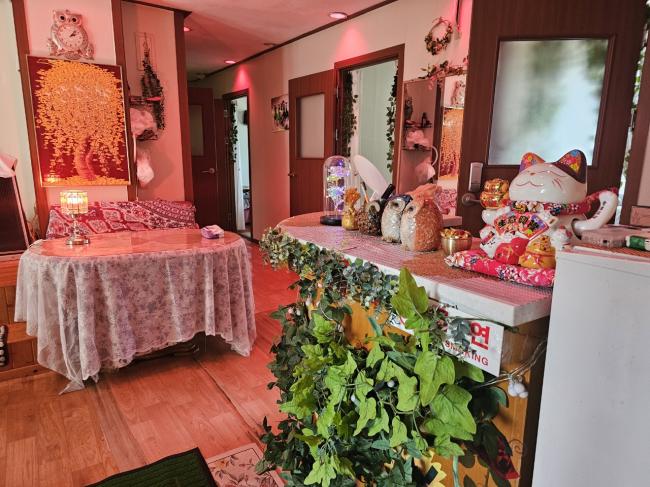 대림역,구로디지털단지역,신풍역 주변 한국마사지 추천 매장 샬파아로마의 전체적인 인테리어 모습