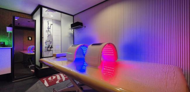 서교동 한국관리사 마사지샵 당근테라피의 쾌적한 관리실 내부 모습