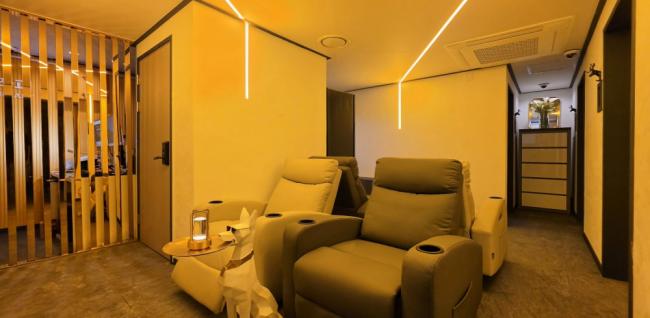 서교동 스웨디시 전문 당근테라피의 아늑하고 프라이빗한 분위기