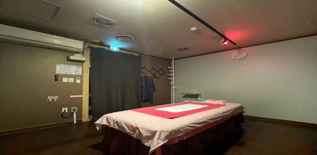 스웨디시 서비스가 제공되는 성정동 VIP중국마사지 매장 내부 사진