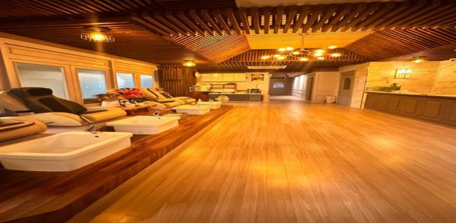 중국마사지 서비스가 제공되는 나성동 한중마사지 매장 내부 사진