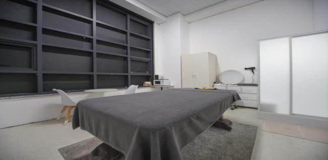 고덕동 한국관리사 마사지샵 라라뷰티의 쾌적한 관리실 내부 모습