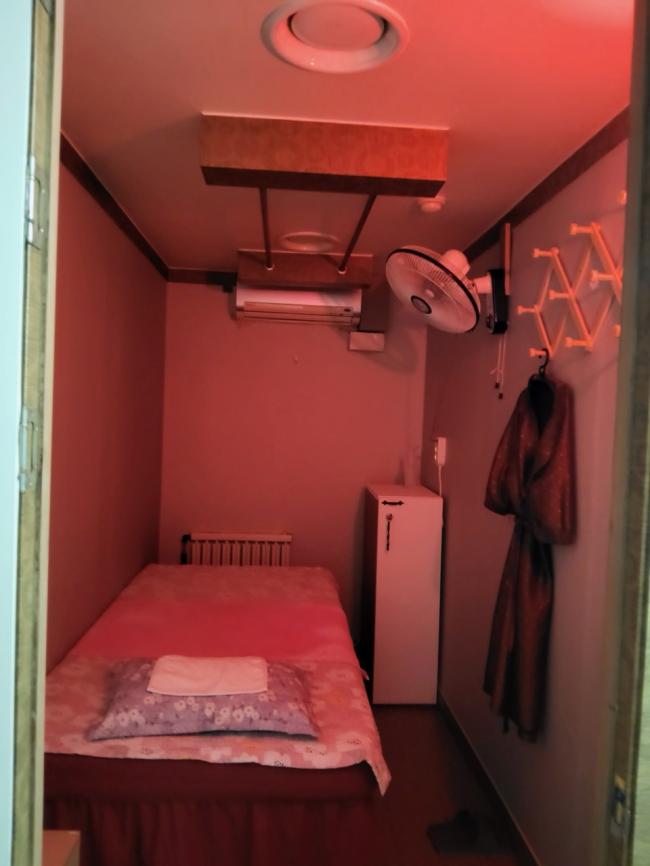 신림동 중국관리사 마사지샵 나이스마사지의 쾌적한 관리실 내부 모습