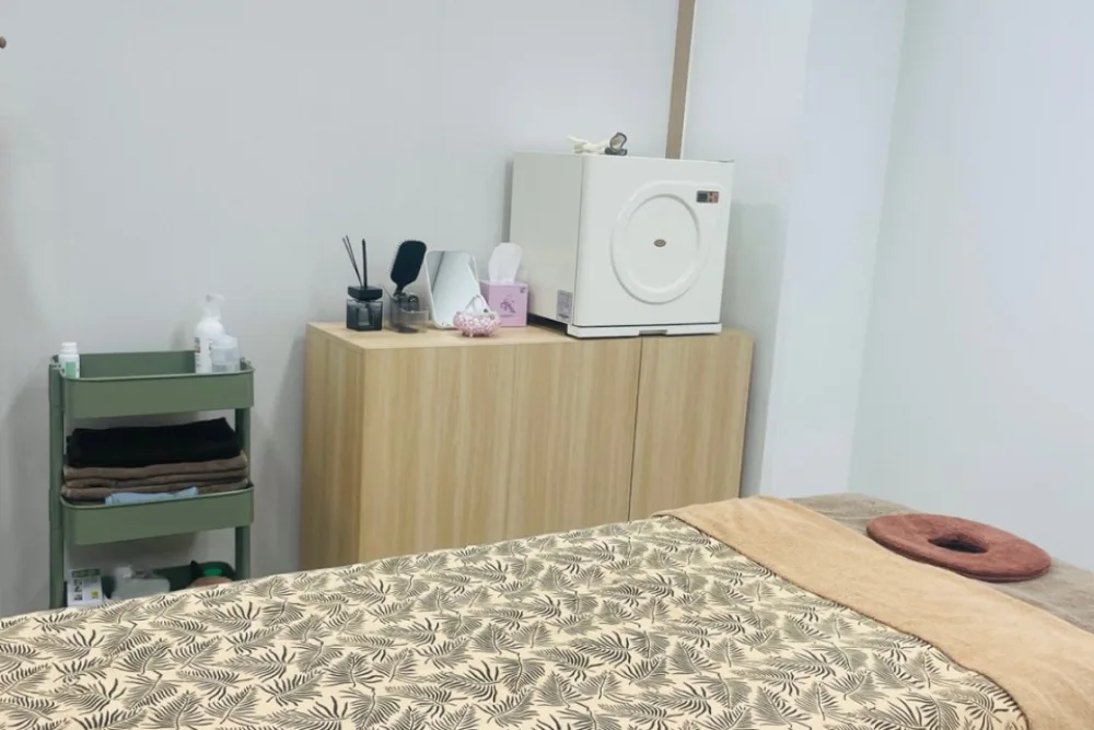 한국마사지 관리 전문 마사지 매장 퓨어풋앤바디 내부 공간