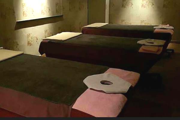 스웨디시 서비스가 제공되는 진평동 썬아로마테라피 매장 내부 사진