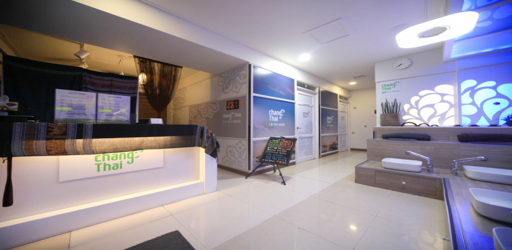 창타이 - 중동 해운대역,중동역 인근 태국마사지 전문 마사지 매장 전경