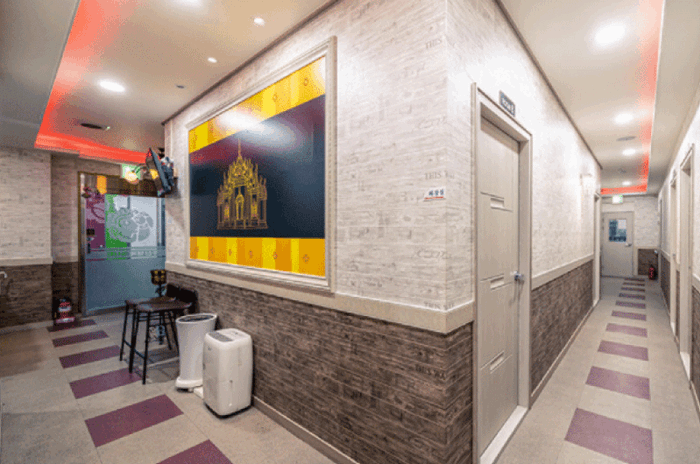 우산동 인근 타이, 아로마 서비스가 제공되는 우산태국마사지의 전체 시설