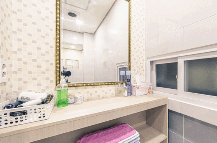 우산동 태국마사지 전문 우산태국마사지의 깔끔하고 정돈된 내부 전경