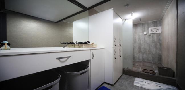 태국마사지 관리 전문 마사지 매장 라운지 내부 공간