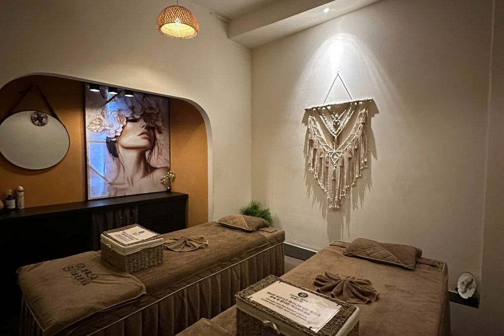 다낭 하루 스파 이발관 네일
