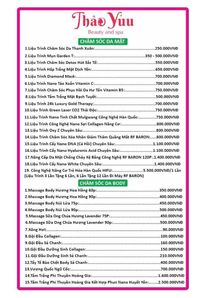 호치민 타오 유 뷰티&스파