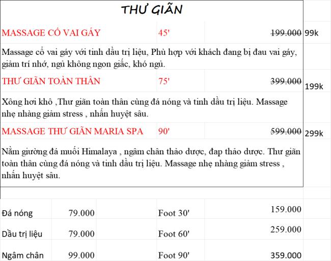 호치민 마리아 스파