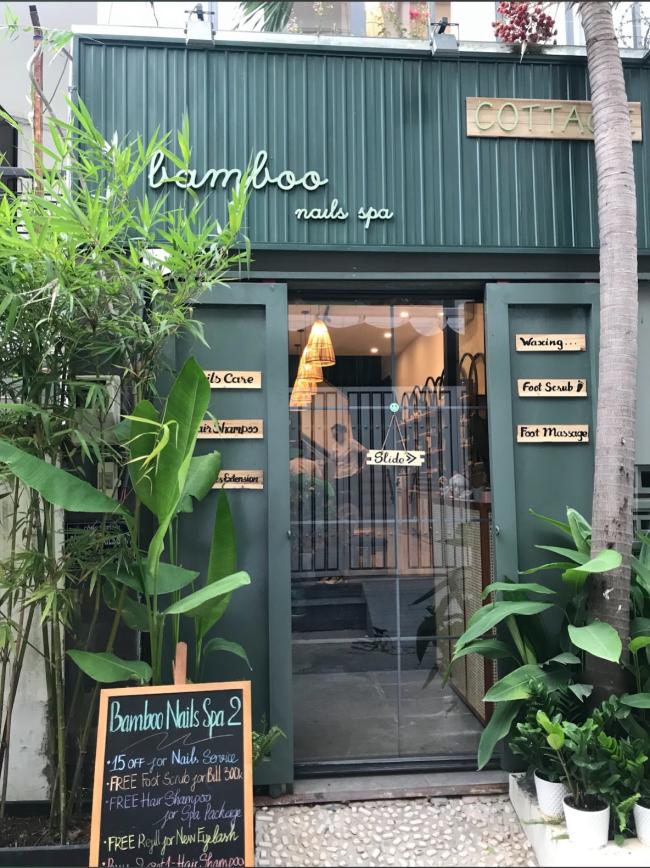 호치민 뱀부 네일 스파 