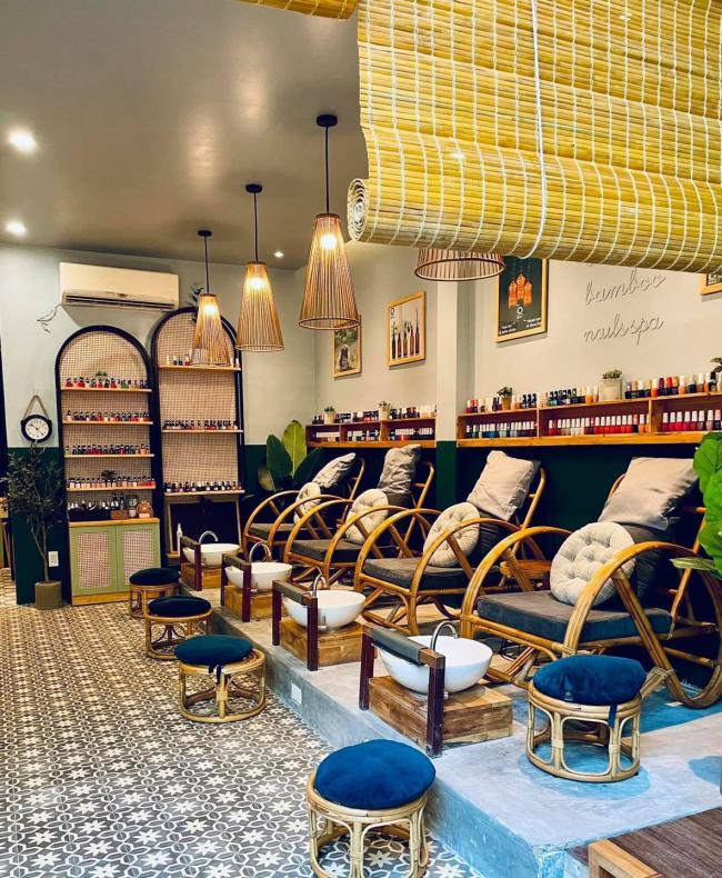 호치민 뱀부 네일 스파 