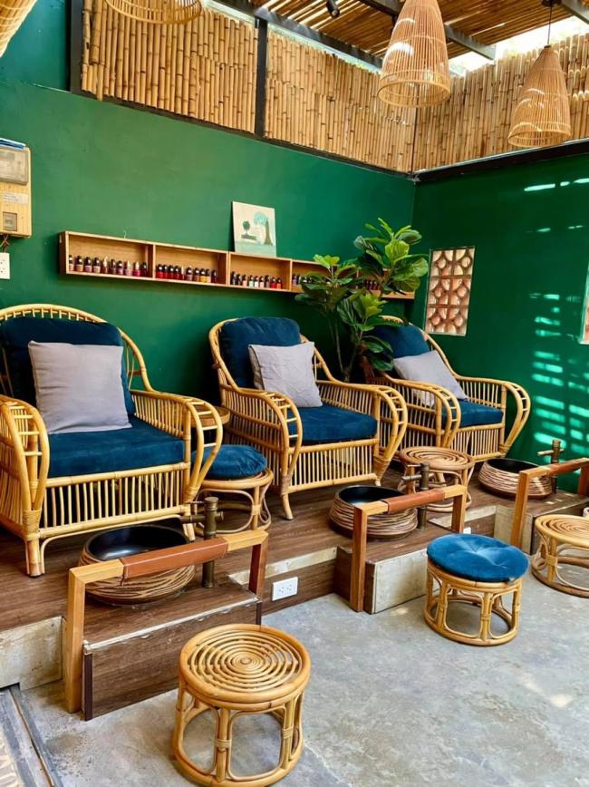 호치민 뱀부 네일 스파 