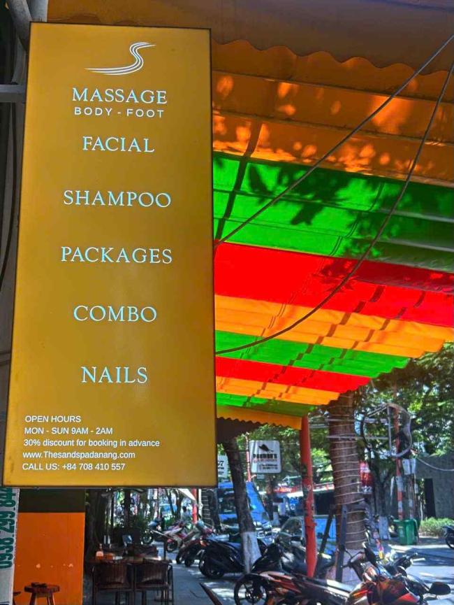 다낭 더 샌드 스파